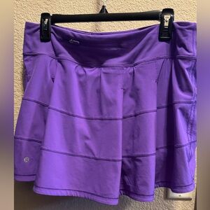 Lululemon tennis skirt. 15 inches